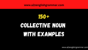 Collective Nouns with Examples