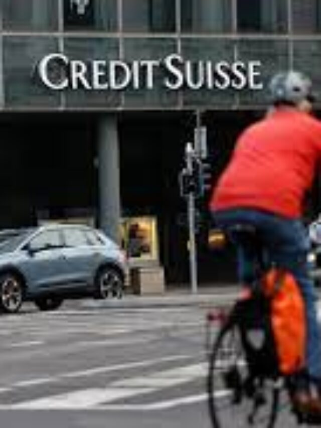 Credit Suisse Updates: Credit Suisse surges 40% on Swiss Bank's $54 bn lifeline